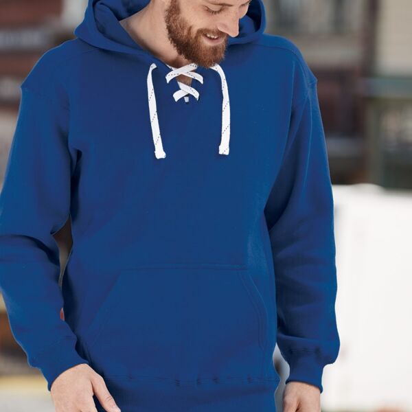 Greek Sport Lace Hooded Sweatshirt Colors  Thumbnail