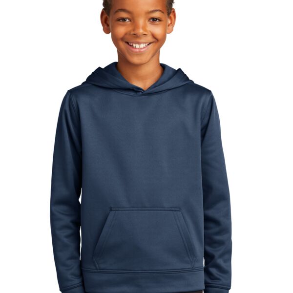 Sew N Stitches Youth Performance Fleece Pullover Hooded Sweatshirt Thumbnail