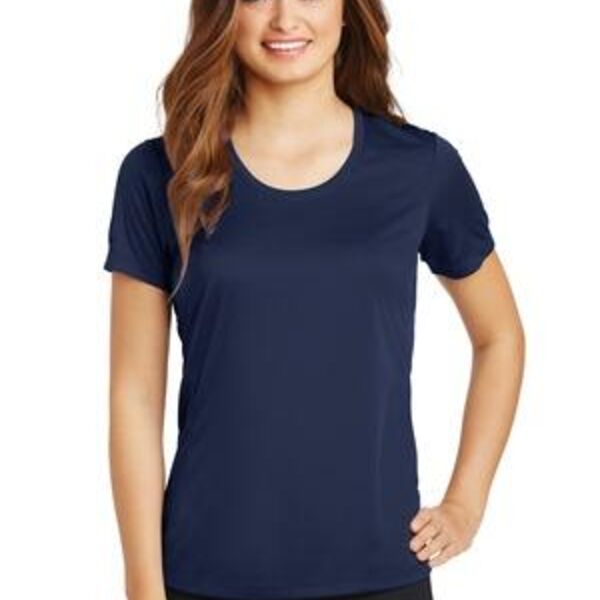 SEW N STITCHES - Ladies PosiCharge ® Elevate Scoop Neck Tee Thumbnail