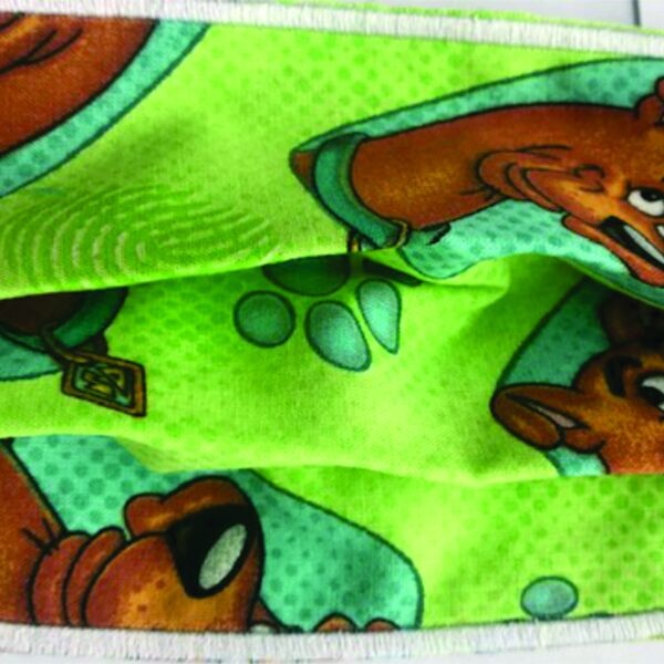 FACEMASK - NON-MEDICAL HOMEMADE MASK - SCOOBY DOO Thumbnail
