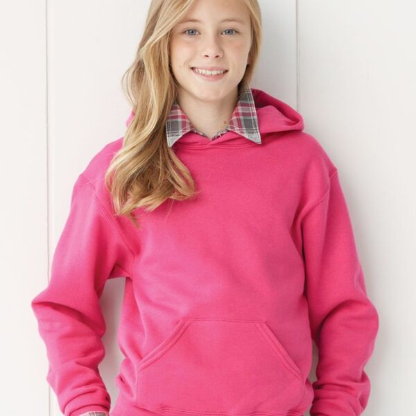 SEW N STITCHES -  JERZEES NuBlend® YOUTH Hooded Sweatshirt Thumbnail