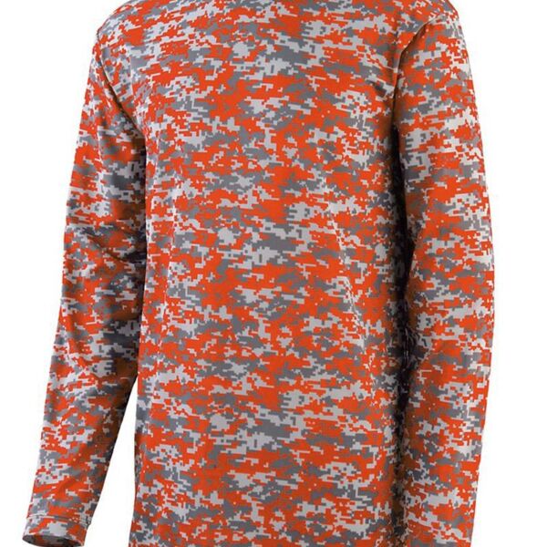 SEW N STITCHES - BADGER -  Youth Digi Camo Wicking Long Sleeve T-Shirt Thumbnail
