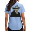 Ladies Short Sleeve Easy Care Shirt Thumbnail