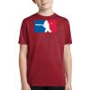 Youth Heather Contender Tee Thumbnail