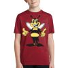 Youth Heather Contender Tee Thumbnail