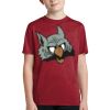 Youth Heather Contender Tee Thumbnail