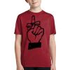 Youth Heather Contender Tee Thumbnail