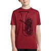Youth Heather Contender Tee Thumbnail