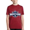 Youth Heather Contender Tee Thumbnail