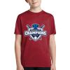 Youth Heather Contender Tee Thumbnail