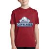 Youth Heather Contender Tee Thumbnail