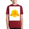 Youth Heather Contender Tee Thumbnail