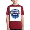 Youth Heather Contender Tee Thumbnail