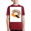 Youth Heather Contender Tee Thumbnail