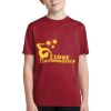 Youth Heather Contender Tee Thumbnail