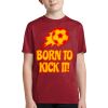 Youth Heather Contender Tee Thumbnail