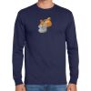 Dri Power ® 50/50 Cotton/Poly Long Sleeve T Shirt Thumbnail